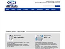 Tablet Screenshot of cheveste.com.br